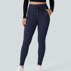 Halara high waisted drawstring full length joggers